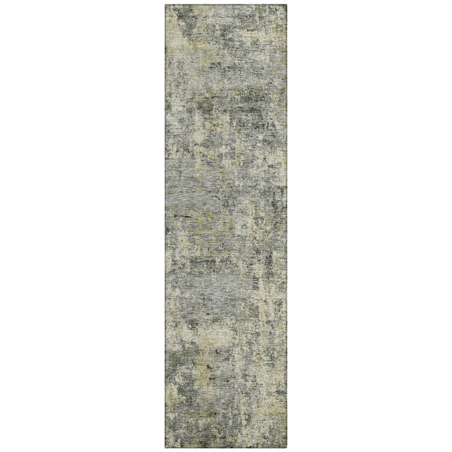 Addison Chantille ACN2061 Abstract Machine Made Transitional Pewter Rug