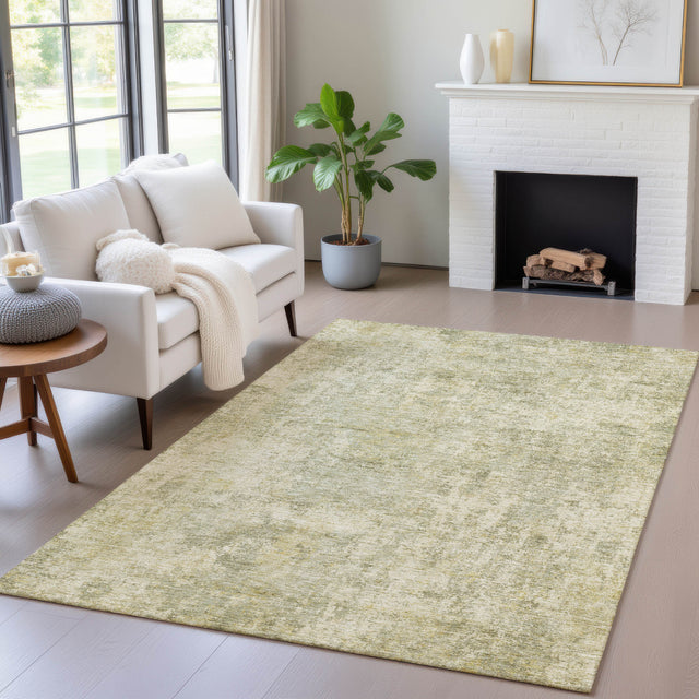 Addison Chantille ACN2061 Abstract Machine Made Transitional Sage Rug