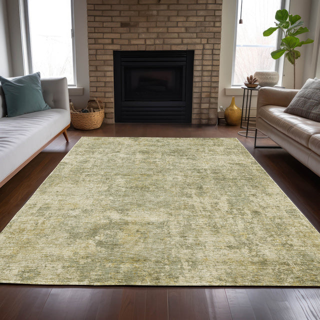 Addison Chantille ACN2061 Abstract Machine Made Transitional Sage Rug