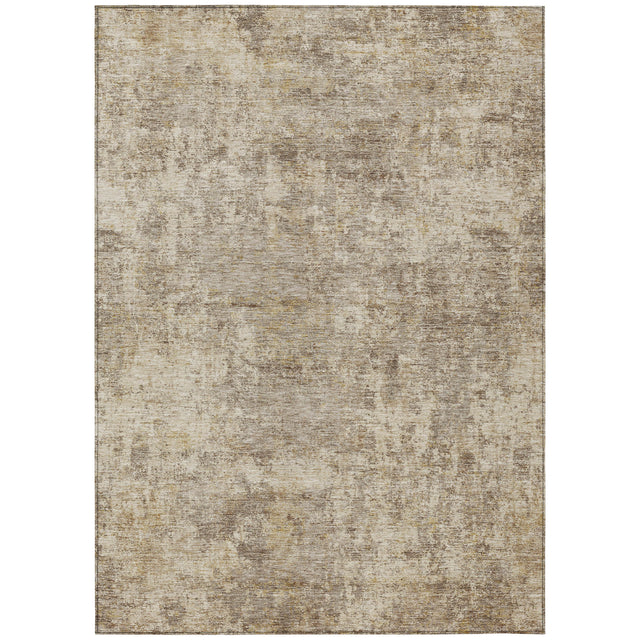 Addison Chantille ACN2061 Abstract Machine Made Transitional Taupe Rug