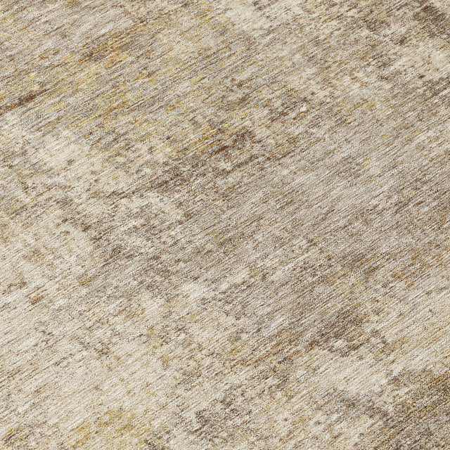 Addison Chantille ACN2061 Abstract Machine Made Transitional Taupe Rug