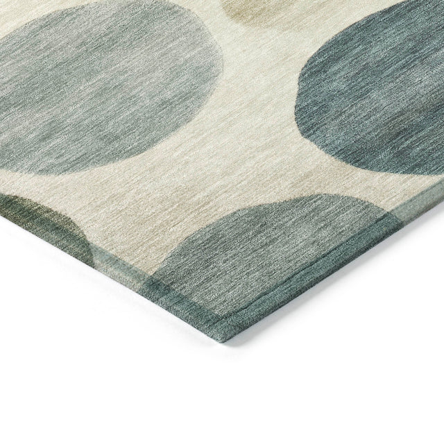 Addison Chantille ACN2062 Geometric Machine Made Transitional Ivory Rug