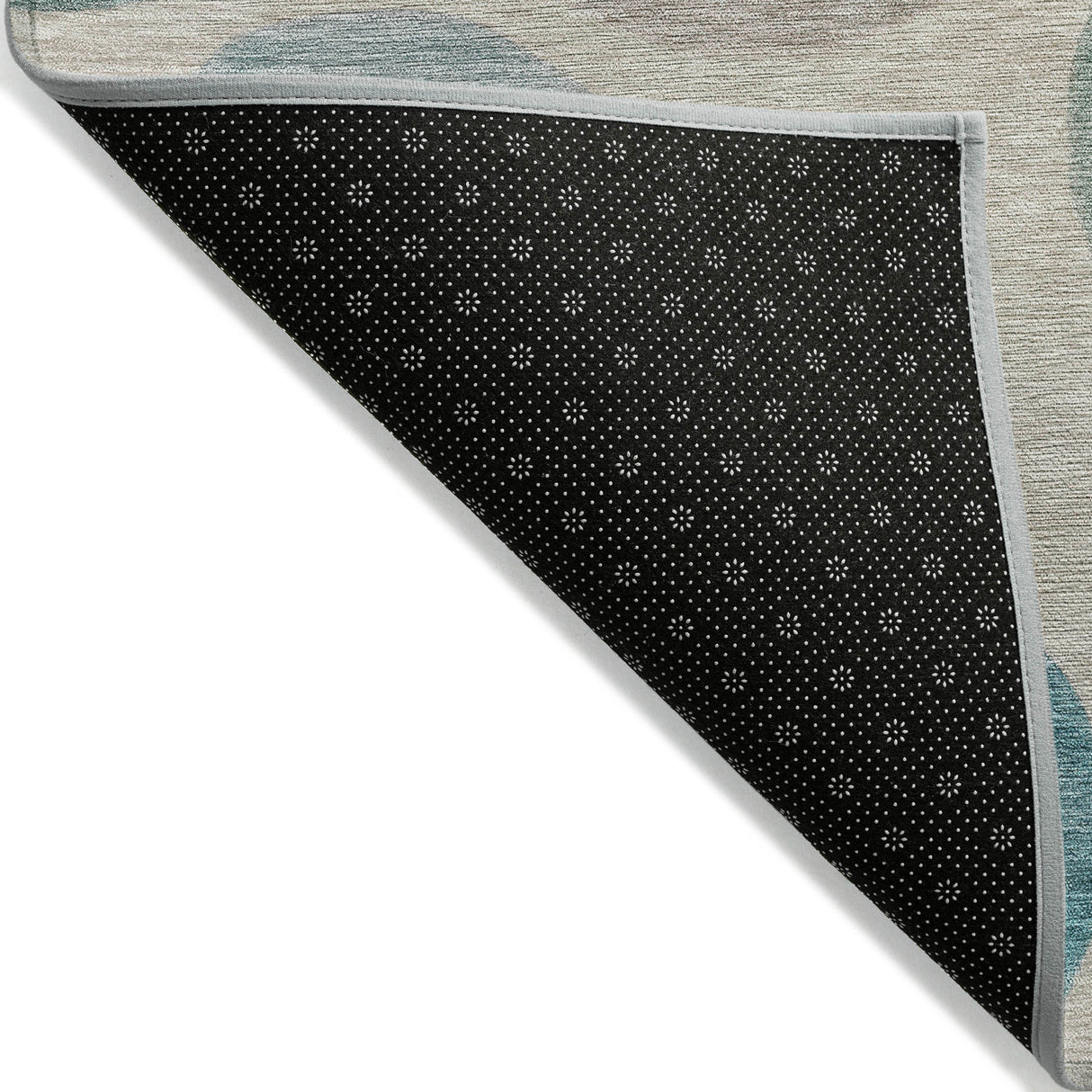 Addison Chantille ACN2062 Geometric Machine Made Transitional Teal Rug