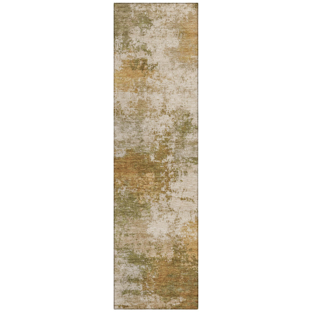 Addison Chantille ACN2064 Abstract Machine Made Transitional Copper Rug