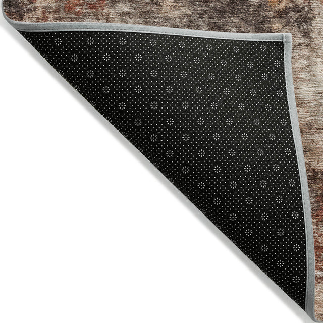 Addison Chantille ACN2064 Abstract Machine Made Transitional Paprika Rug