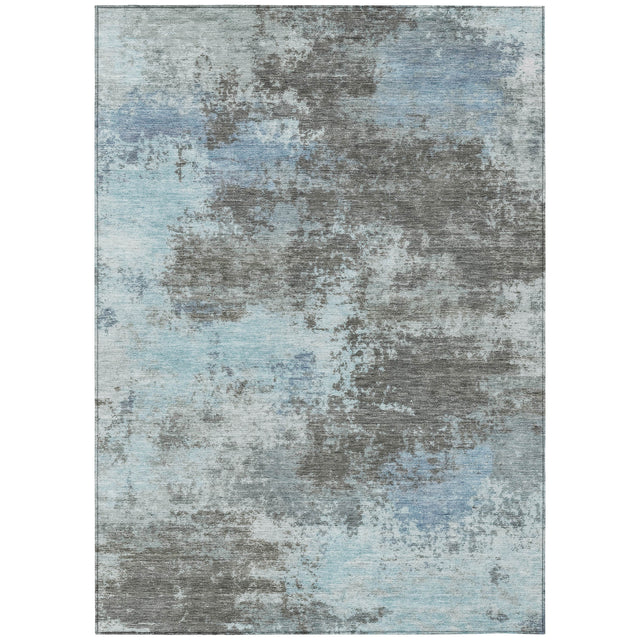 Addison Chantille ACN2065 Abstract Machine Made Transitional Taupe Rug