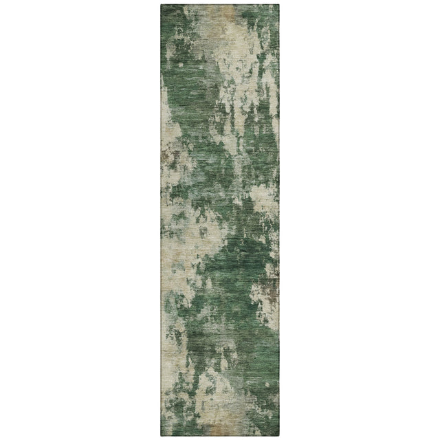 Addison Chantille ACN2066 Abstract Machine Made Transitional Fern Rug