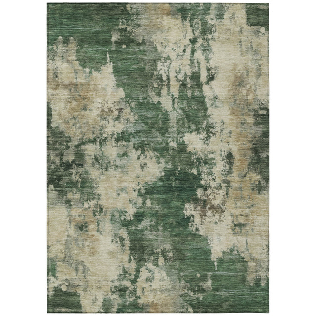 Addison Chantille ACN2066 Abstract Machine Made Transitional Fern Rug