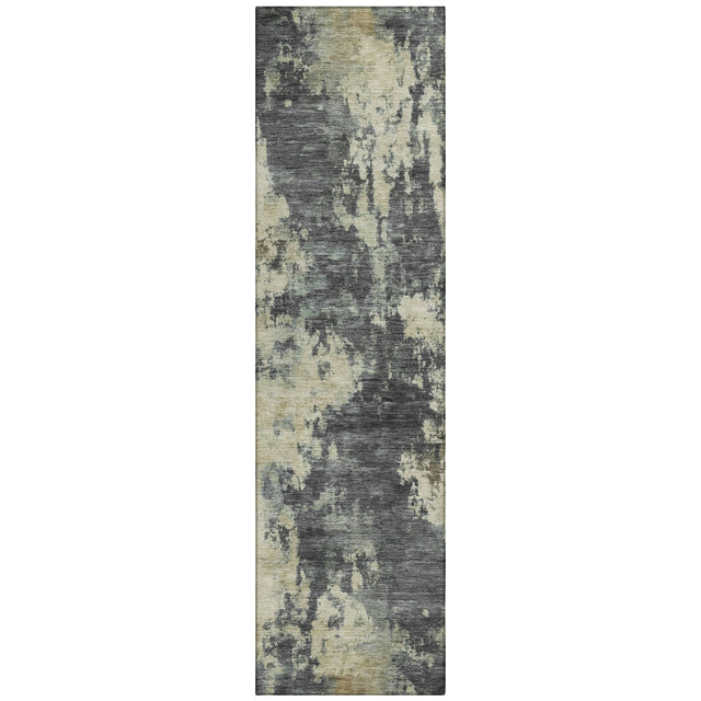 Addison Chantille ACN2066 Abstract Machine Made Transitional Gray Rug
