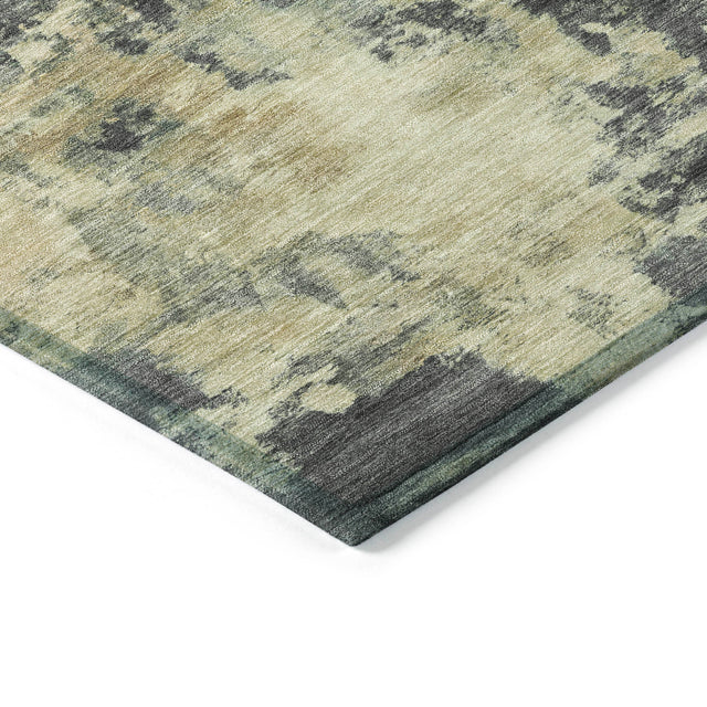 Addison Chantille ACN2066 Abstract Machine Made Transitional Gray Rug