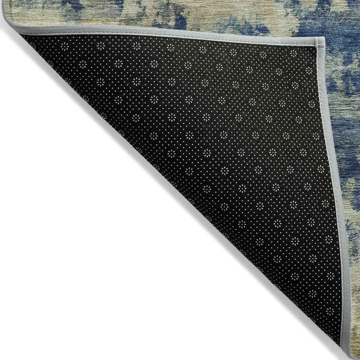 Addison Chantille ACN2066 Abstract Machine Made Transitional Navy Rug