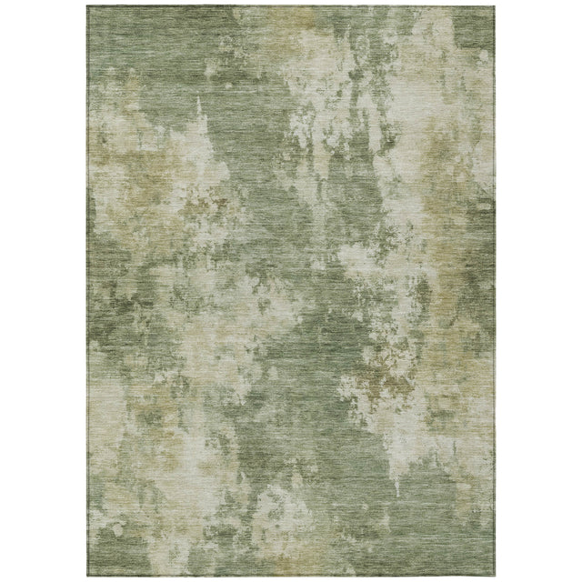 Addison Chantille ACN2066 Abstract Machine Made Transitional Sage Rug