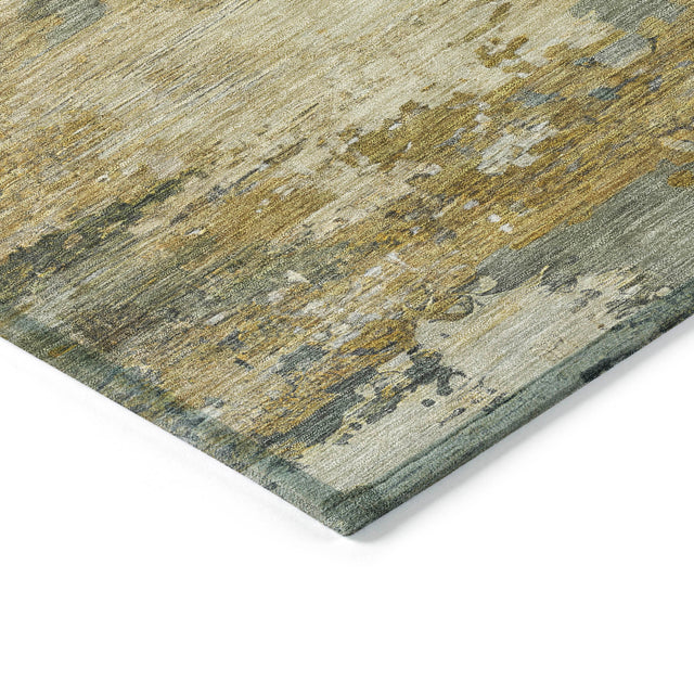 Addison Chantille ACN2067 Abstract Machine Made Transitional Gray Rug