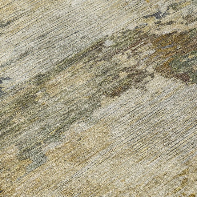 Addison Chantille ACN2067 Abstract Machine Made Transitional Gray Rug