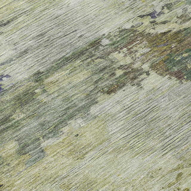 Addison Chantille ACN2067 Abstract Machine Made Transitional Purple Rug