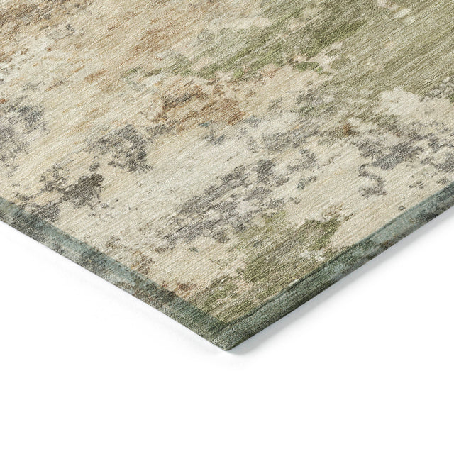 Addison Chantille ACN2068 Abstract Machine Made Transitional Beige Rug