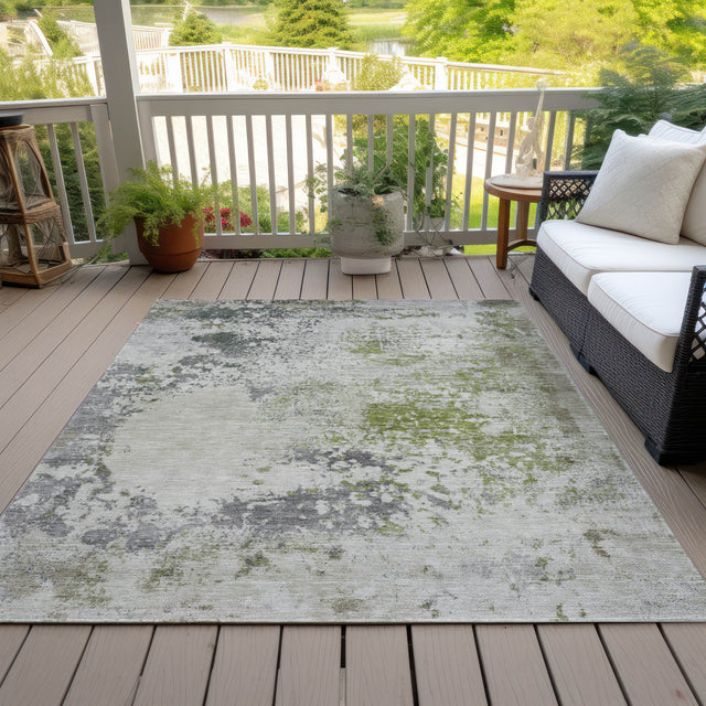 Addison Chantille ACN2070 Abstract Machine Made Transitional Linen Rug