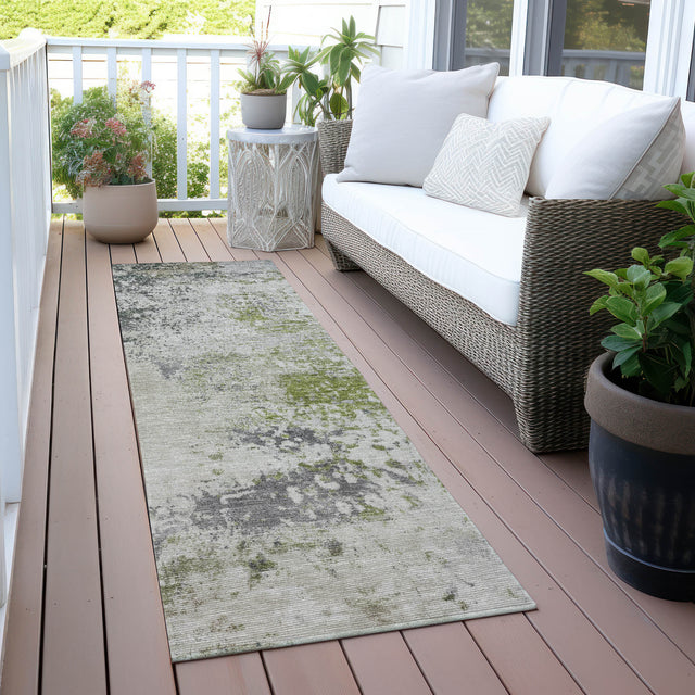 Addison Chantille ACN2070 Abstract Machine Made Transitional Linen Rug