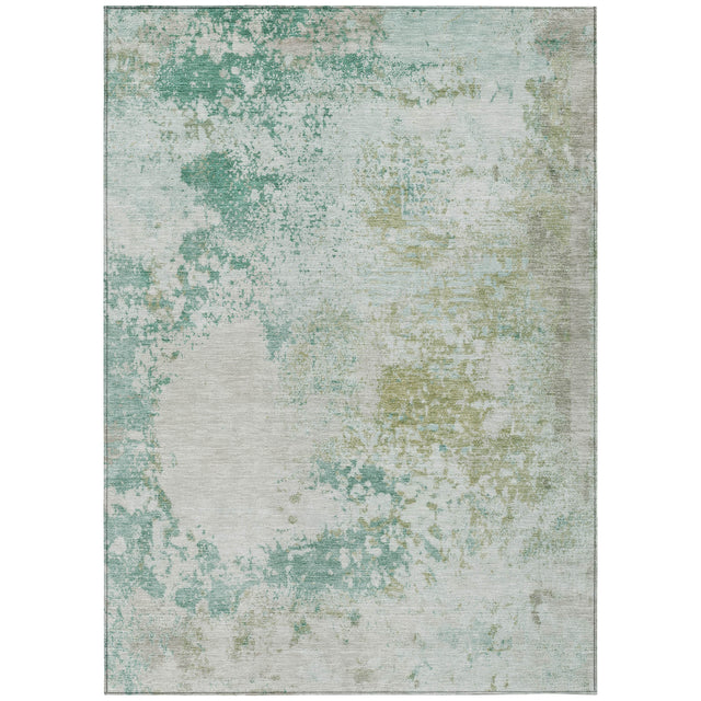 Addison Chantille ACN2070 Abstract Machine Made Transitional Putty Rug