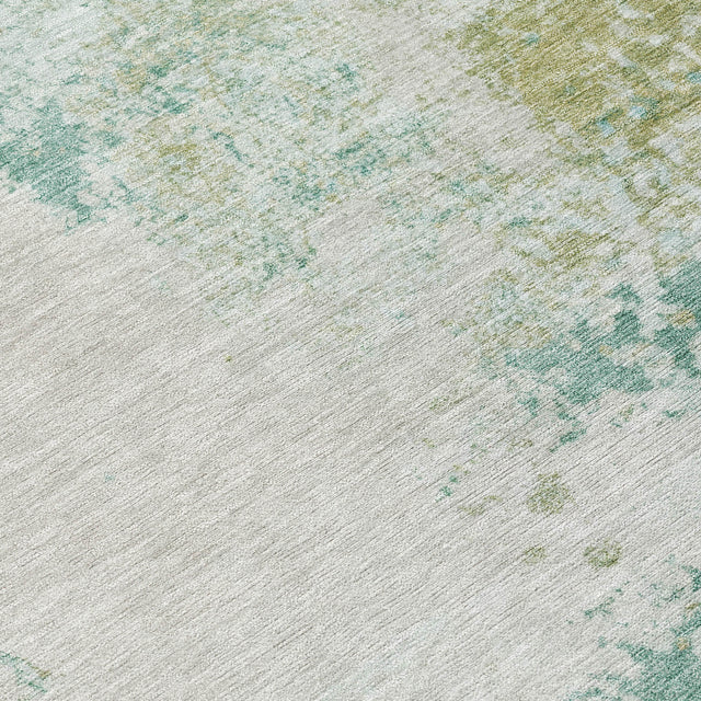 Addison Chantille ACN2070 Abstract Machine Made Transitional Putty Rug