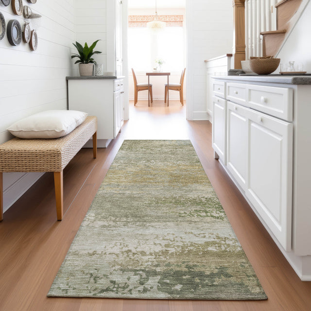 Addison Chantille ACN2071 Abstract Machine Made Transitional Beige Rug
