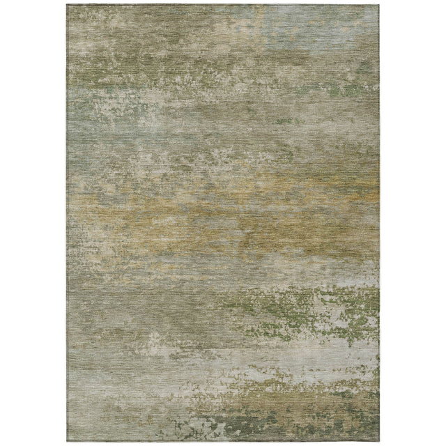 Addison Chantille ACN2071 Abstract Machine Made Transitional Beige Rug