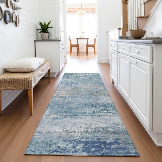 Addison Chantille ACN2071 Abstract Machine Made Transitional Sky Rug