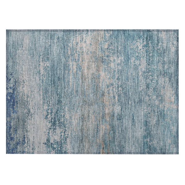 Addison Chantille ACN2071 Abstract Machine Made Transitional Sky Rug