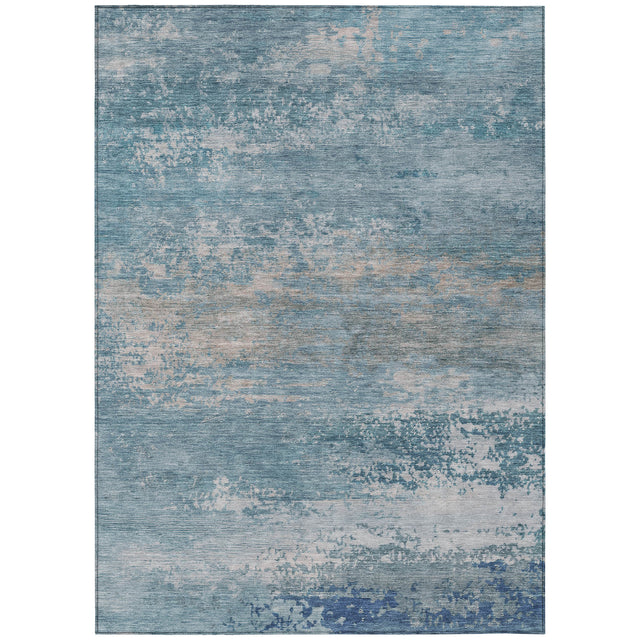 Addison Chantille ACN2071 Abstract Machine Made Transitional Sky Rug