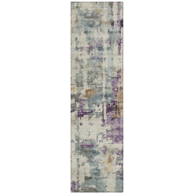 Addison Chantille ACN2072 Abstract Machine Made Transitional Linen Rug