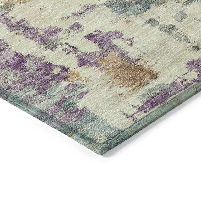 Addison Chantille ACN2072 Abstract Machine Made Transitional Linen Rug