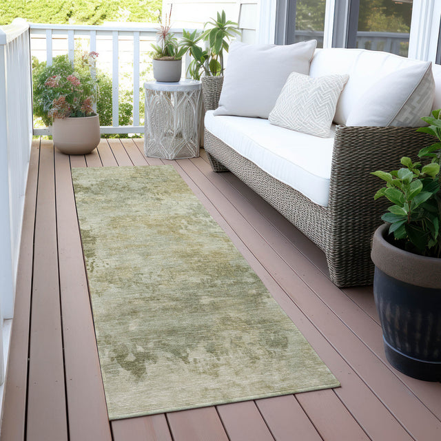 Addison Chantille ACN2073 Abstract Machine Made Transitional Sage Rug