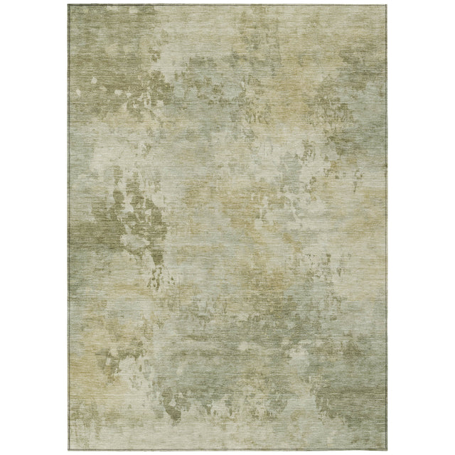 Addison Chantille ACN2073 Abstract Machine Made Transitional Sage Rug