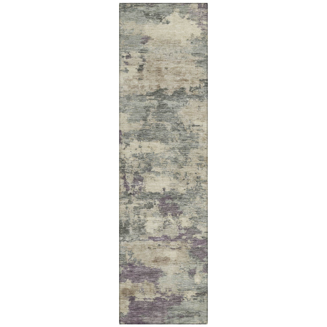 Addison Chantille ACN2074 Abstract Machine Made Transitional Sage Rug