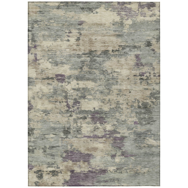 Addison Chantille ACN2074 Abstract Machine Made Transitional Sage Rug