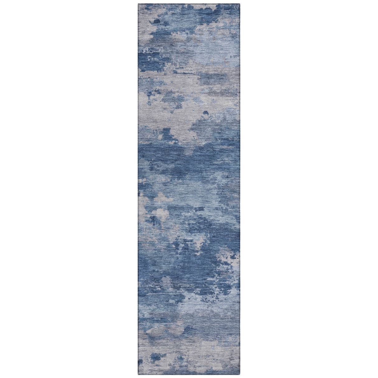 Addison Chantille ACN2075 Abstract Machine Made Transitional Navy Rug