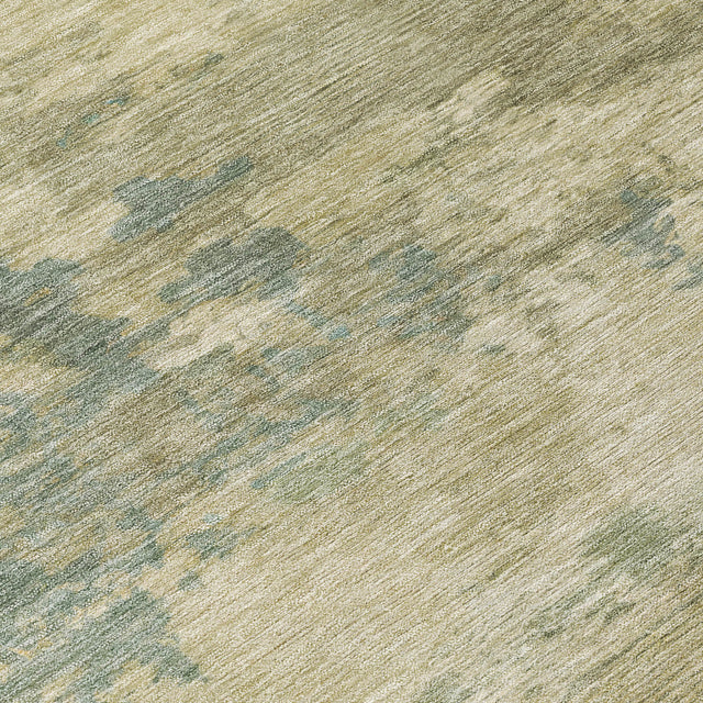 Addison Chantille ACN2075 Abstract Machine Made Transitional Seafoam Rug