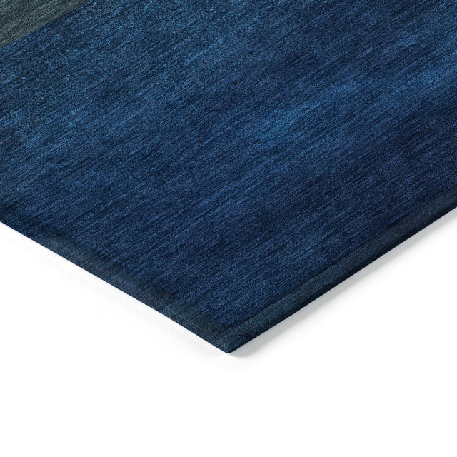 Addison Chantille ACN2078 Coastal Machine Made Transitional Blue Rug