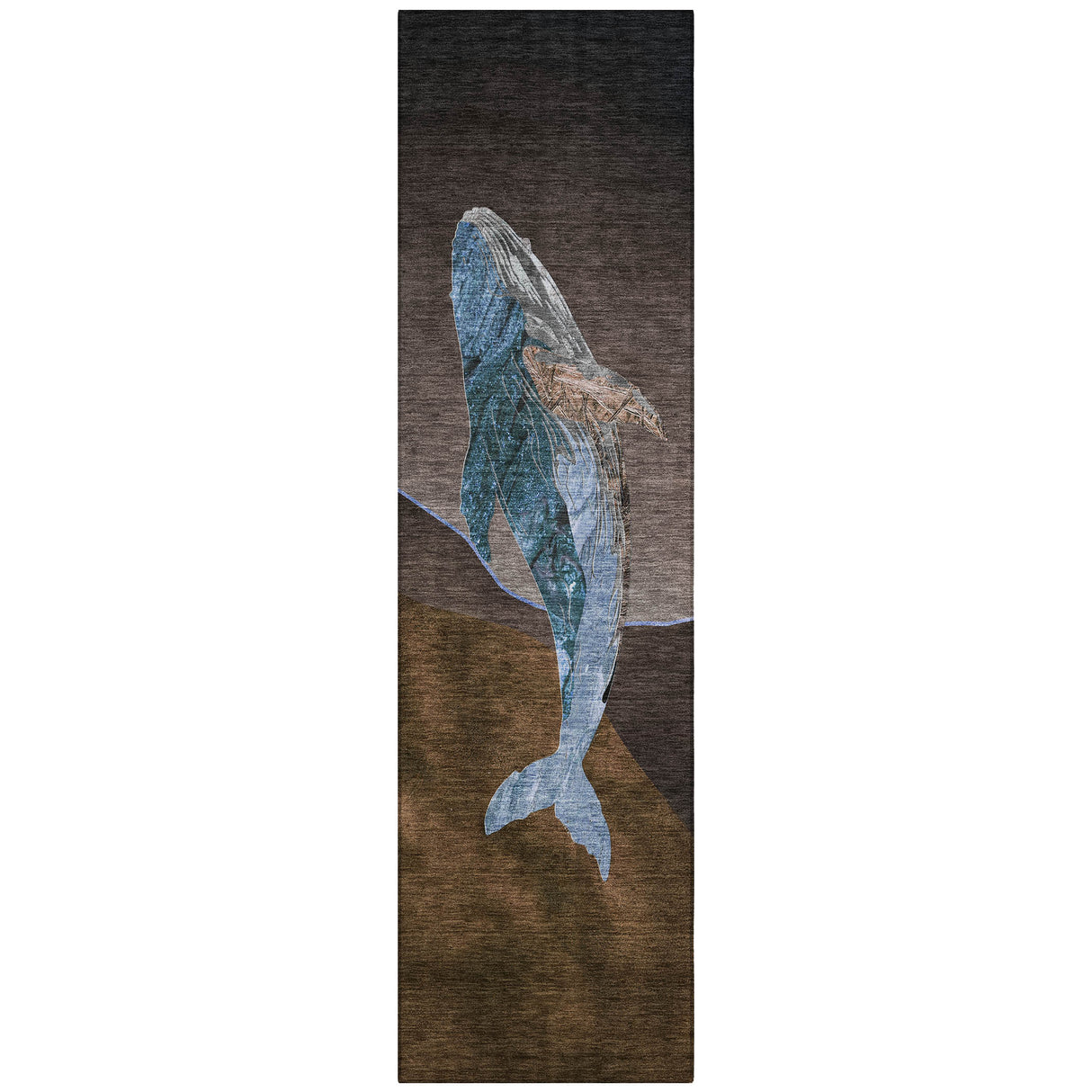 Addison Chantille ACN2078 Coastal Machine Made Transitional Brown Rug