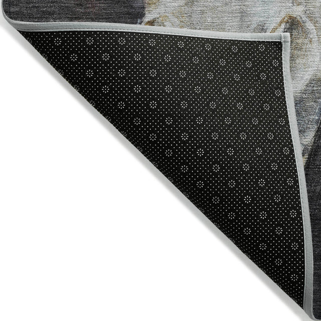 Addison Chantille ACN2080 Animal Machine Made Transitional Ivory Rug