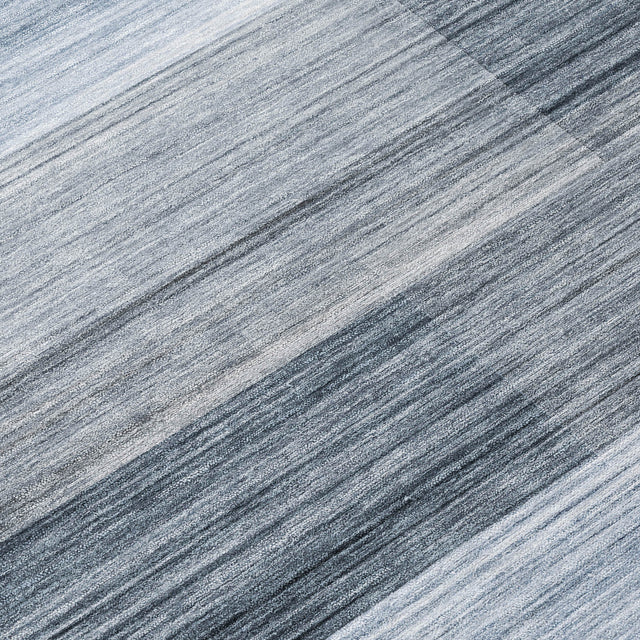 Addison Chantille ACN2082 Stripes Machine Made Transitional Denim Rug