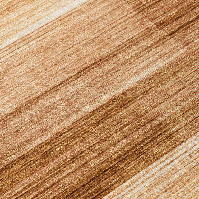 Addison Chantille ACN2082 Stripes Machine Made Transitional Paprika Rug