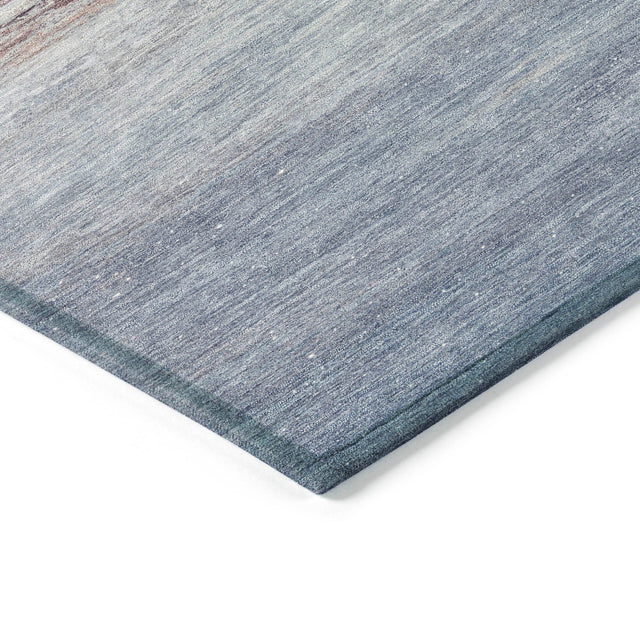 Addison Chantille ACN2084 Coastal Machine Made Transitional Blue Rug