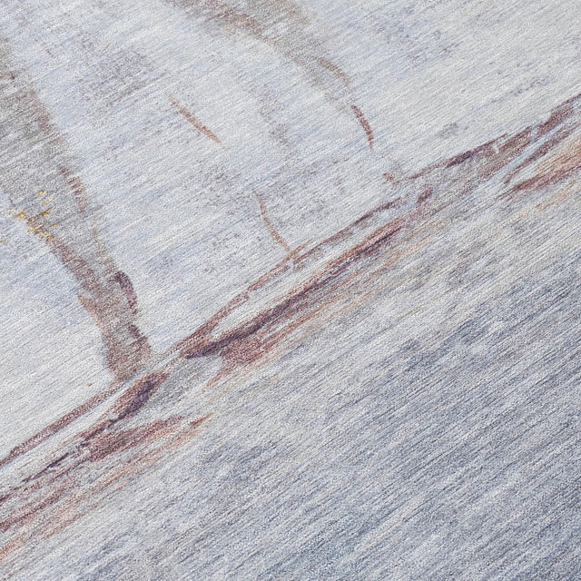 Addison Chantille ACN2084 Coastal Machine Made Transitional Blue Rug