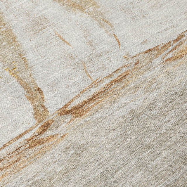 Addison Chantille ACN2084 Coastal Machine Made Transitional Taupe Rug