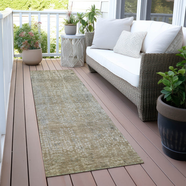 Addison Chantille ACN2087 Abstract Machine Made Transitional Beige Rug