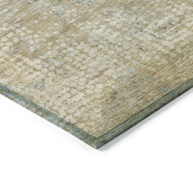 Addison Chantille ACN2087 Abstract Machine Made Transitional Beige Rug