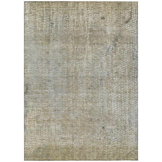 Addison Chantille ACN2087 Abstract Machine Made Transitional Beige Rug