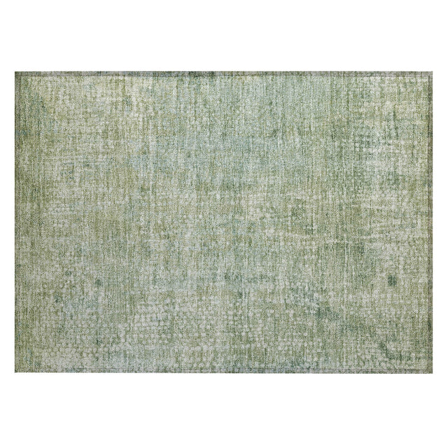 Addison Chantille ACN2087 Abstract Machine Made Transitional Green Rug