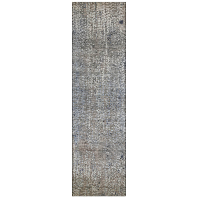 Addison Chantille ACN2087 Abstract Machine Made Transitional Taupe Rug